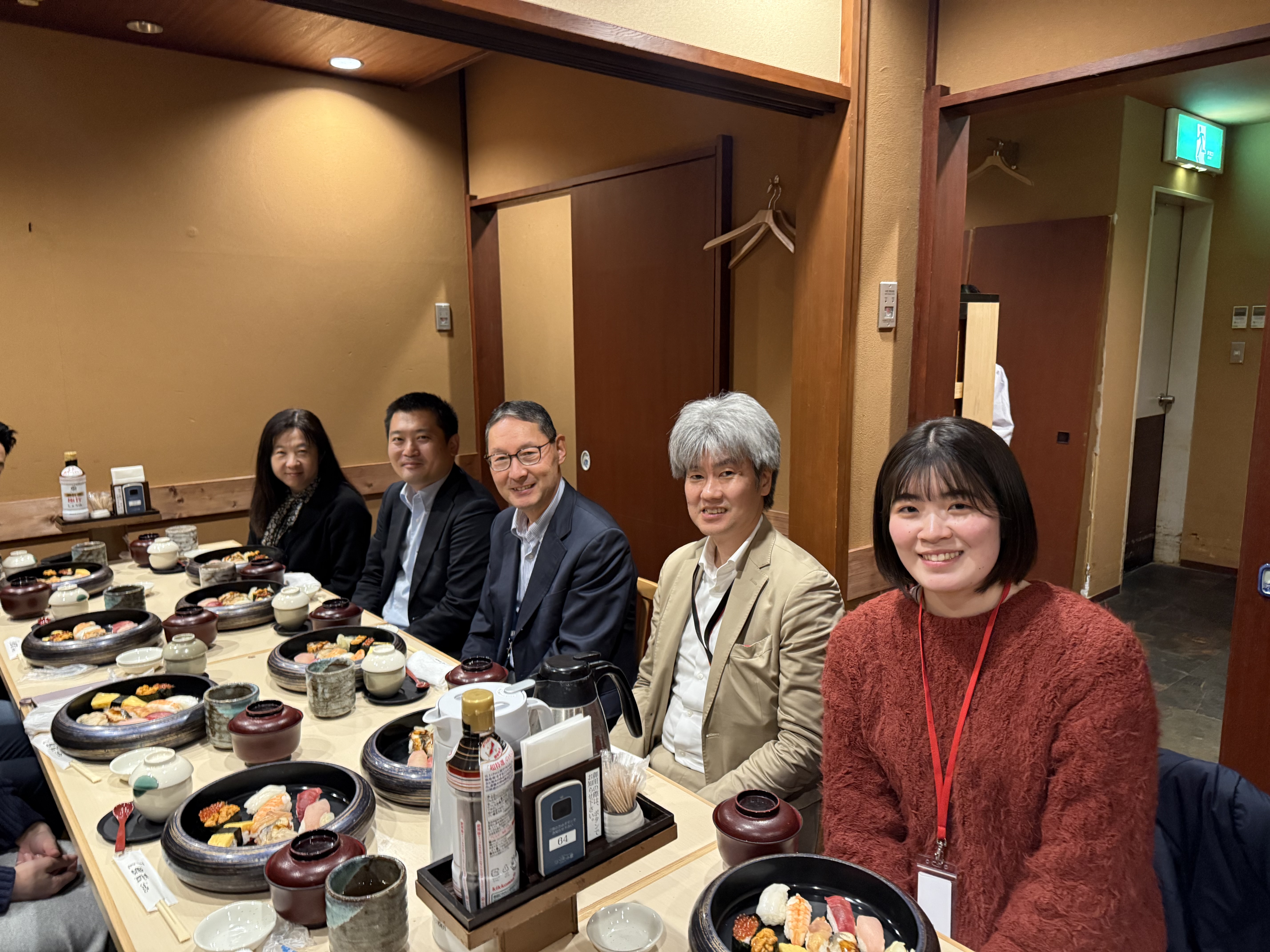 Buddy Lunch Jialiang Takuya Masahiro Shigeru Ai