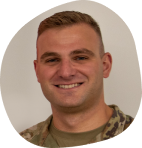 a person in a military uniform