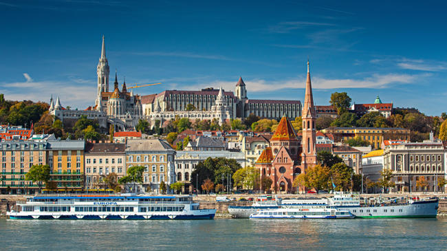 a city with boats on the water